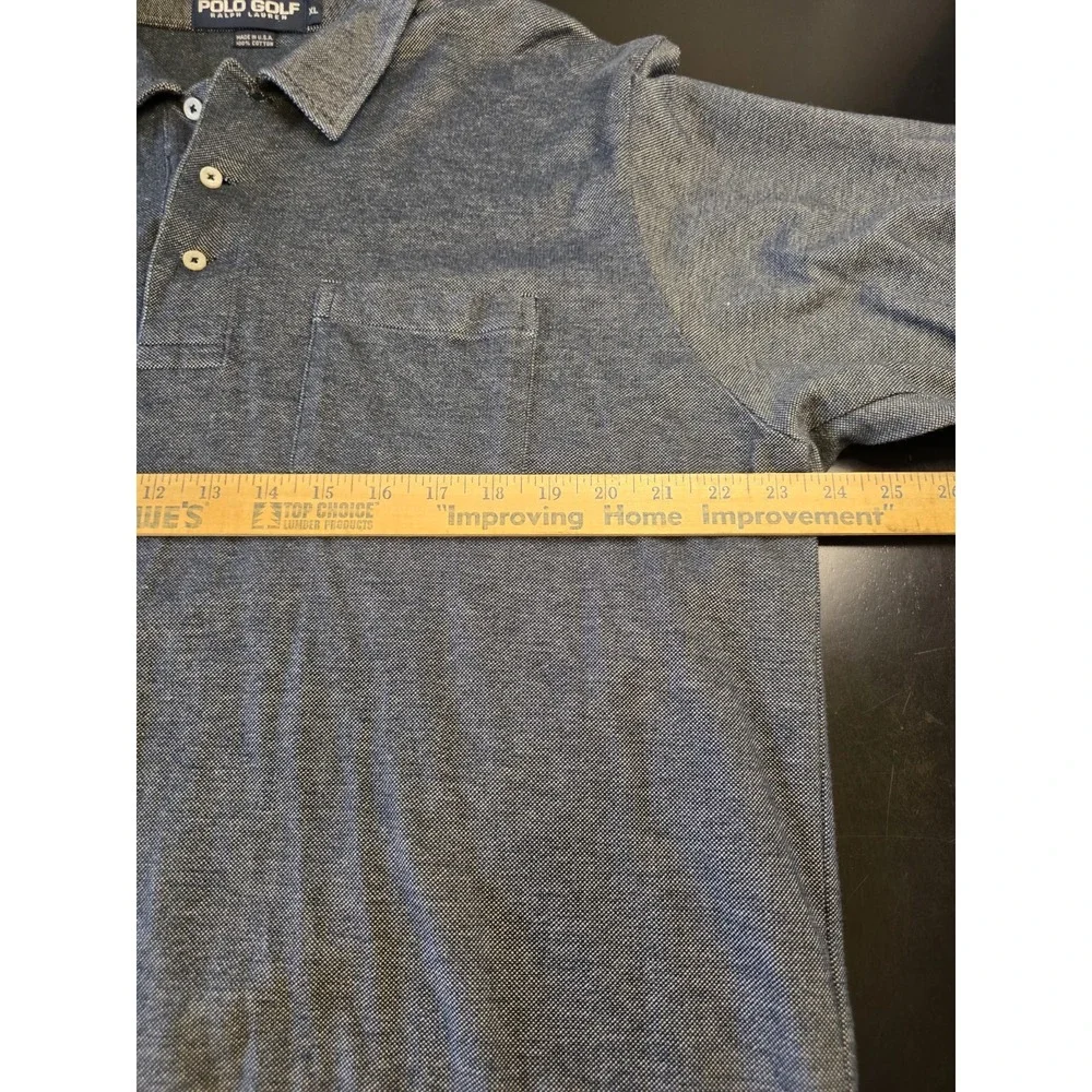 Men's Vintage 90s‎ Polo By Ralph Lauren Golf Polo Shirt XL